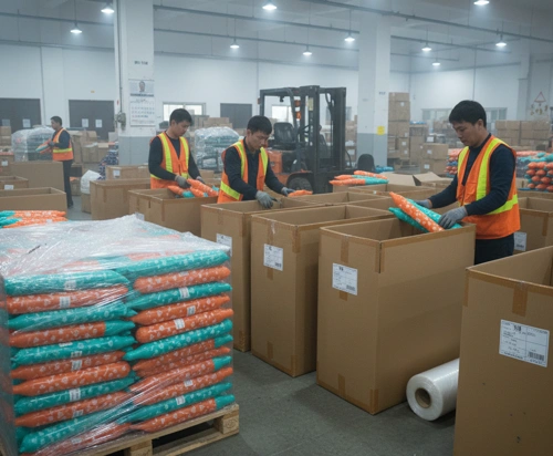 proses packing dan pengiriman balon tepuk dari jakarta