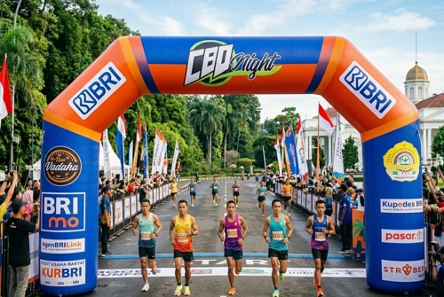 GBalon Gate start finish lomba lari Bogor