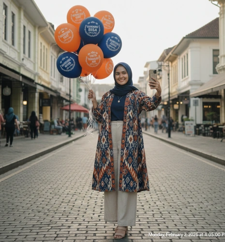 penggunaan balon sablon untuk brand activation di bandung