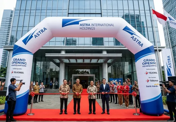 balon gate big boss di opening perusahaan di malang